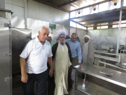 بازدید نماینده بعثه رهبری در عراق از آشپزخانه کاظمین 11