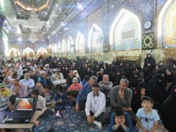  از سوی بعثه رهبری:

روایت‌گری مصور عاشورا در خیمه‌گاه برگزار شد 10