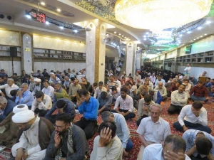 دعای توسّل درسرداب علقمی برگزار شد+تصاویر