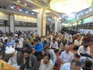 دعای توسّل درسرداب علقمی برگزار شد +فیلم 2