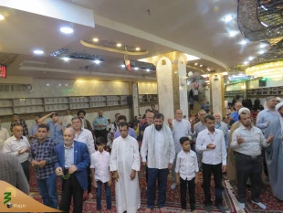 دعای توسّل درسرداب علقمی برگزار شد +فیلم 2