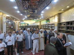 دعای توسّل درسرداب علقمی برگزار شد +فیلم 3