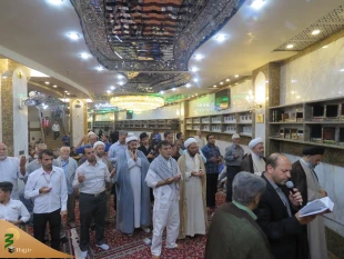 دعای توسّل درسرداب علقمی برگزار شد +فیلم 3