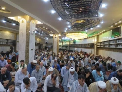 دعای توسّل درسرداب علقمی برگزار شد +فیلم 4