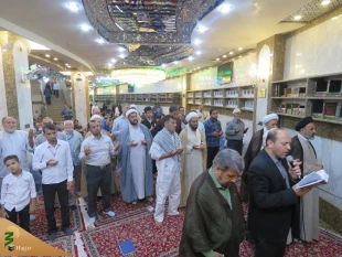 دعای توسّل درسرداب علقمی برگزار شد +فیلم 5