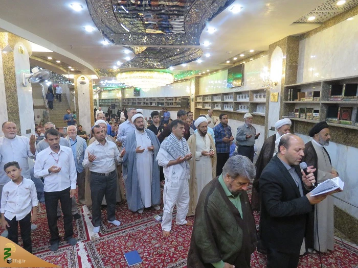 دعای توسّل درسرداب علقمی برگزار شد +فیلم 5