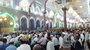 مستجاب شدن دعا در زیر قبه امام حسین (ع) 3
