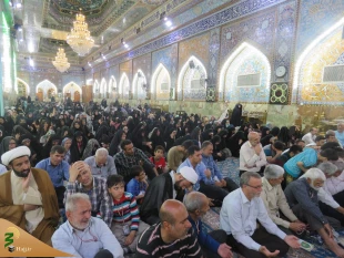 طنین زیبای دعای کمیل در خیمه گاه حسینی + تصاویر 5
