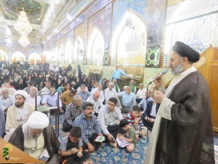طنین زیبای دعای کمیل در خیمه گاه حسینی + تصاویر 5
