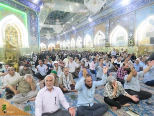 مراسم روح‌بخش دعای ندبه در کربلا + تصاویر 4