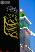 حرم امیرالمومنین (ع) در عزای امام صادق (ع) سیاهپوش شد+ تصاویر 3