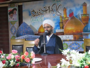 برگزاری مراسم شهادت حضرت امام جعفر صادق(ع) از سوی زائرین کاروانها