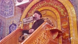 برگزاری مراسم عزاداری شهادت امام جعفر صادق(ع) درحرم امام حسین (ع)+ صوت 2