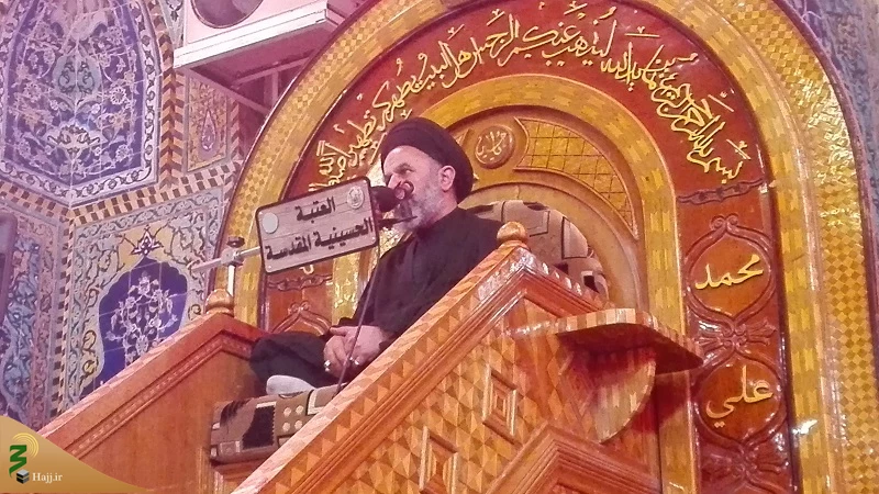 برگزاری مراسم عزاداری شهادت امام جعفر صادق(ع) درحرم امام حسین (ع)+ صوت 2