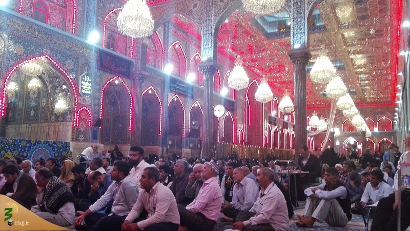 برگزاری مراسم عزاداری شهادت امام جعفر صادق(ع) درحرم امام حسین (ع)+ صوت 3