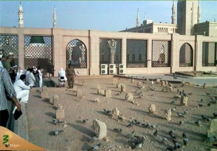 محل دفن امام صادق(ع) در قبرستان بقیع+ عکس 4