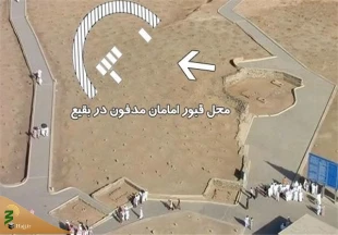 محل دفن امام صادق(ع) در قبرستان بقیع+ عکس 5