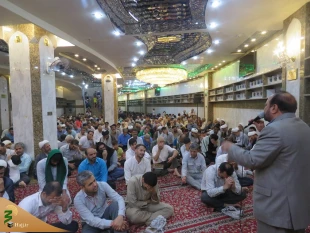 انسان حقیقت بندگی خدا را شعار خود قرار دهد 11