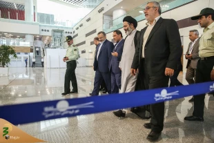سرپرست حجاج ایرانی از ترمینال سلام فرودگاه امام بازدید کرد 4