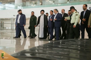سرپرست حجاج ایرانی از ترمینال سلام فرودگاه امام بازدید کرد 9