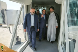 سرپرست حجاج ایرانی از ترمینال سلام فرودگاه امام بازدید کرد 11