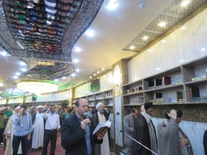 مراسم دعای توسل زائران ایرانی در کربلای معلا برگزار شد