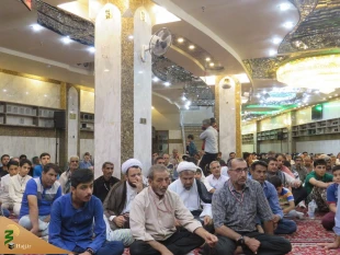 از سوی دفتر بعثه رهبری:

دعای توسل درسرداب علقمی برگزار شد 6