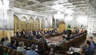 گزارش تصویری/دیدار نماینده ولی‌فقیه در امور حج و زیارت با تولیت آستان قدس رضوی
 2
