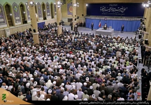 دست‌اندرکاران و کارگزاران حج با رهبر انقلاب اسلامی دیدار کردند 2
