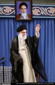 دست‌اندرکاران و کارگزاران حج با رهبر انقلاب اسلامی دیدار کردند 3