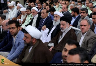 دست‌اندرکاران و کارگزاران حج با رهبر انقلاب اسلامی دیدار کردند 9