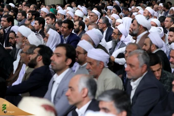 دیدار دست‌اندرکاران و کارگزاران حج با رهبر معظم انقلاب 22