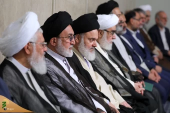 دیدار دست‌اندرکاران و کارگزاران حج با رهبر معظم انقلاب 21