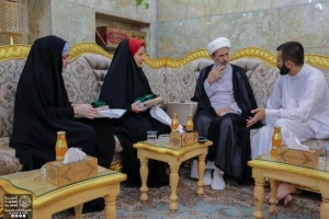 مسئولان صدا و سیمای برزیل در حرم علوی حضور یافتند