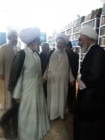 دیدار نمایندگان بعثه رهبری با آیت الله سند در نجف اسرف 5