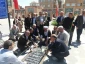 حضور مسئول دفتر نمایندگی بعثه مقام معظم رهبری در استان اردبیل در مزار شهدای فاجعه منا به مناسبت هفته حج 9