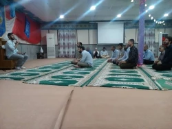 برگزاری مراسم جشن میلاد حضرت فاطمه معصومه (س) در ستاد بازسازی عتبات عالیات در نجف اشرف  4