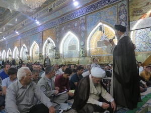 ندای لبیک یا حسین (ع) طنین انداز خیمه گاه حسینی شد