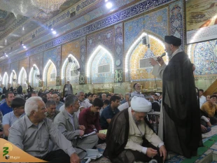 ندای لبیک یا حسین (ع) طنین انداز خیمه گاه حسینی شد 2