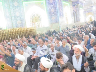 ندای لبیک یا حسین (ع) طنین انداز خیمه گاه حسینی شد 2