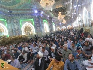 ندای لبیک یا حسین (ع) طنین انداز خیمه گاه حسینی شد 6