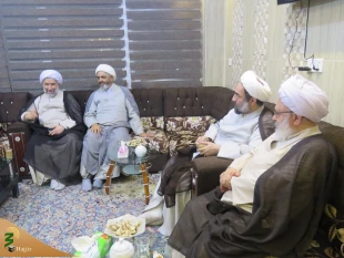 دیدار نماینده جامعة المصطفی و امام جمعه سیستان وبلوچستان  با مسئول بعثه رهبری درعراق+ تصاویر 3