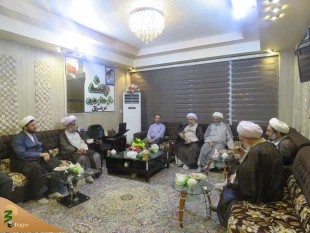 دیدار نماینده جامعة المصطفی و امام جمعه سیستان وبلوچستان  با مسئول بعثه رهبری درعراق+ تصاویر 2