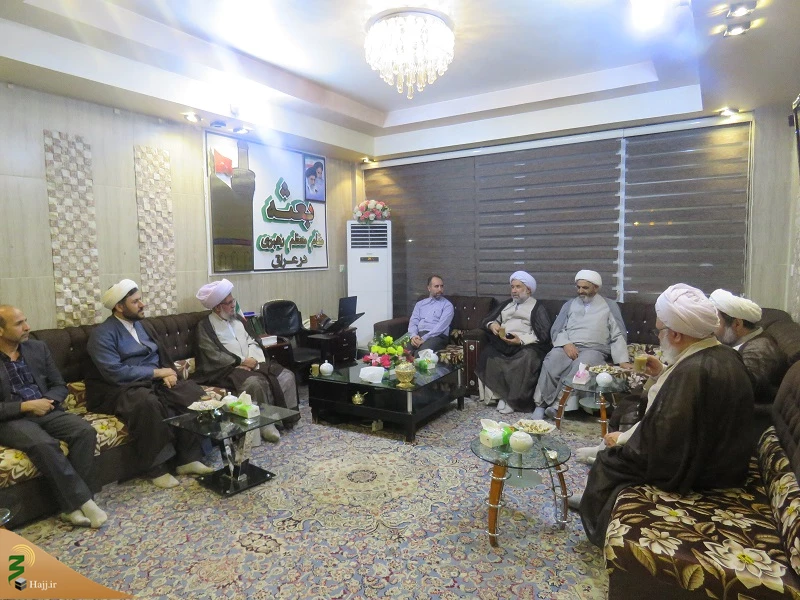 دیدار نماینده جامعة المصطفی و امام جمعه سیستان وبلوچستان  با مسئول بعثه رهبری درعراق+ تصاویر 6