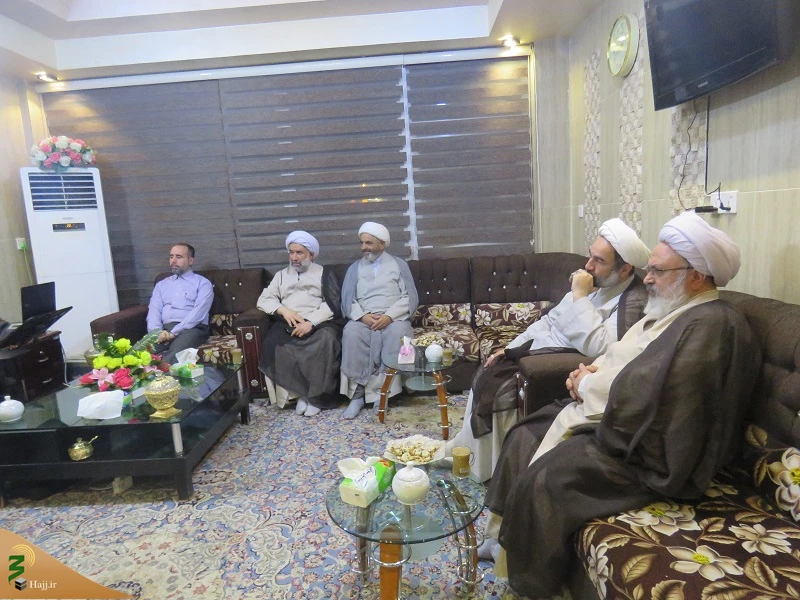 دیدار نماینده جامعة المصطفی و امام جمعه سیستان وبلوچستان  با مسئول بعثه رهبری درعراق+ تصاویر 7