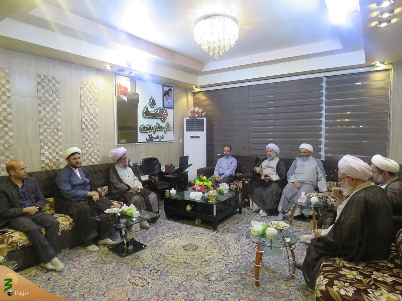 دیدار نماینده جامعة المصطفی و امام جمعه سیستان وبلوچستان  با مسئول بعثه رهبری درعراق+ تصاویر 8