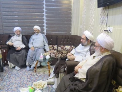 دیدار نماینده جامعة المصطفی و امام جمعه سیستان وبلوچستان  با مسئول بعثه رهبری درعراق+ تصاویر 9