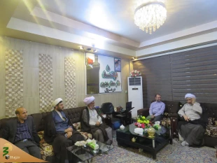 دیدار نماینده جامعة المصطفی و امام جمعه سیستان وبلوچستان  با مسئول بعثه رهبری درعراق+ تصاویر 10