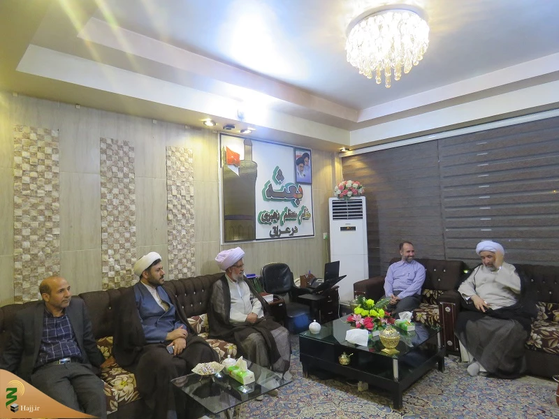 دیدار نماینده جامعة المصطفی و امام جمعه سیستان وبلوچستان  با مسئول بعثه رهبری درعراق+ تصاویر 10