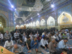 زائران ایرانی در خِیمــه‌گاه کربلا دعای ندبه را زمزمه کردند/تصاویر 4